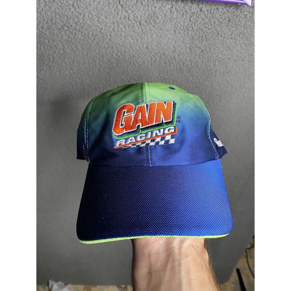 Gain Racing Hat Mens Adjustable 9 Jeff Burton Embroidered Febreze Swifter NASCAR